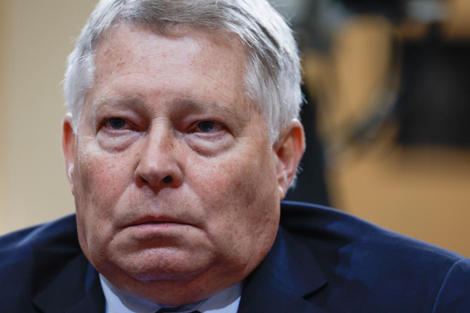 J. Michael Luttig, former U.S. Court of Appeals judge for the Fourth Circuit, testifies before the House Select Committee to Investigate the January 6th Attack on the U.S. Capitol in the Cannon House Office Building on June 16, 2022 in Washington, DC. (Getty Images)