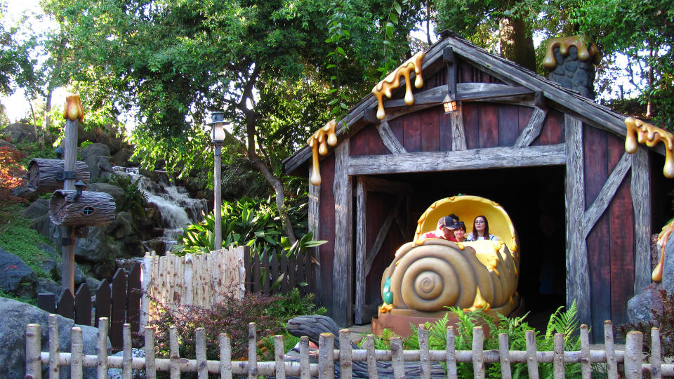 Many Adventures of Winnie the Pooh attraction at Walt Disney World