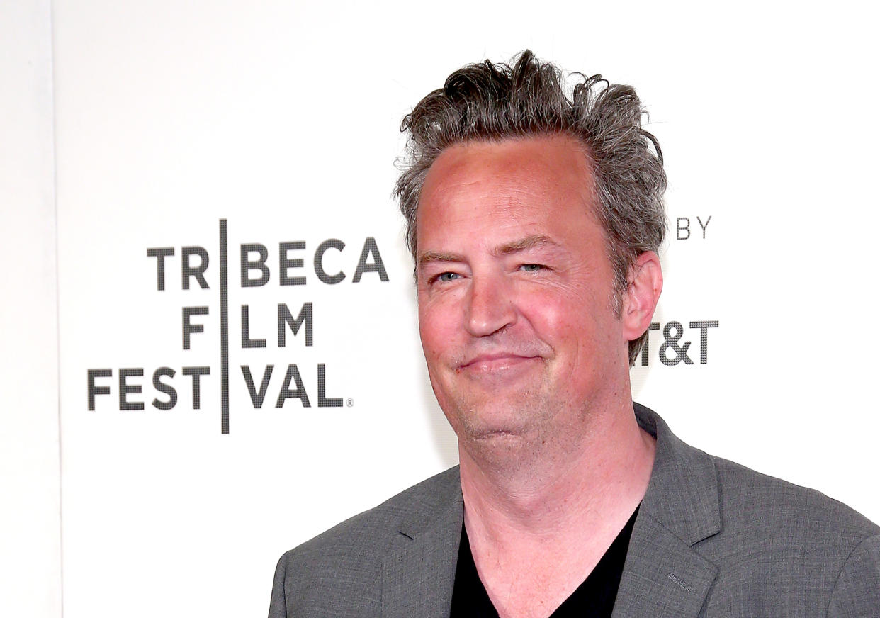 NEW YORK, NY - APRIL 26:  Actor Matthew Perry attends 2017 Tribeca Film Festival - 