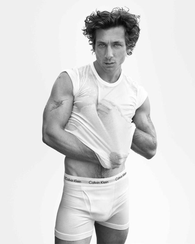 Jeremy Allen White's New Half-Naked Calvin Klein Campaign Is