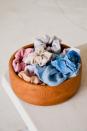 <p><strong>RosemarineTextiles</strong></p><p>etsy.com</p><p><strong>$26.00</strong></p><p>Keep them looking chic with these fun scrunchies. They're naturally dyed, so they're environmentally friendly too!</p>