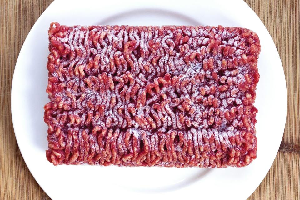 frozen ground beef