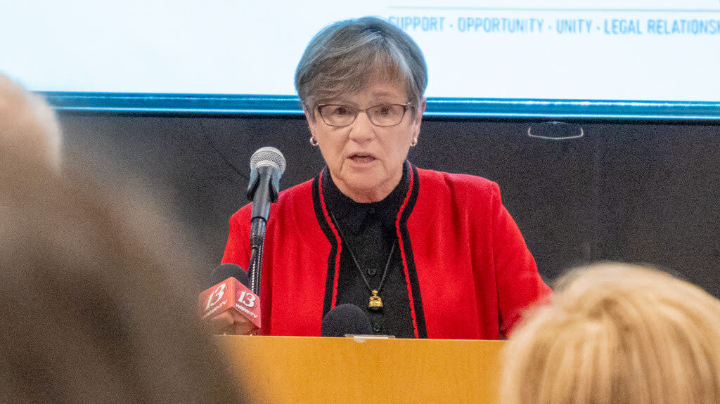Gov. Laura Kelly signed legislation to continue fully funding K-12 public schools and close the gap on special education needs