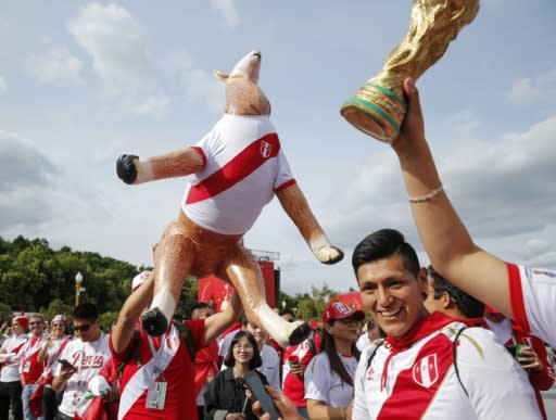 Peruvian fans are in Russia to support their country's World Cup return after a 36 year absence