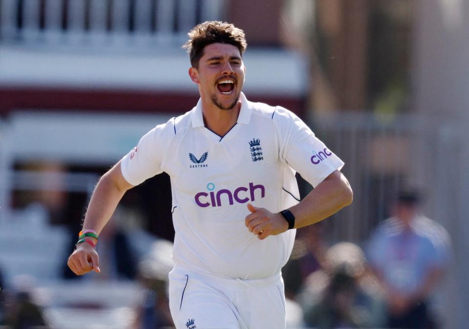 Josh Tongue was named in England’s Ashes squad  (Action Images via Reuters)