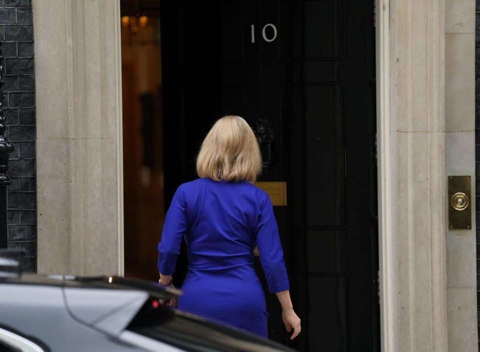 Ms Truss was an early backer of Mr Johnson during the Tory leadership race in 2019 (PA Wire)