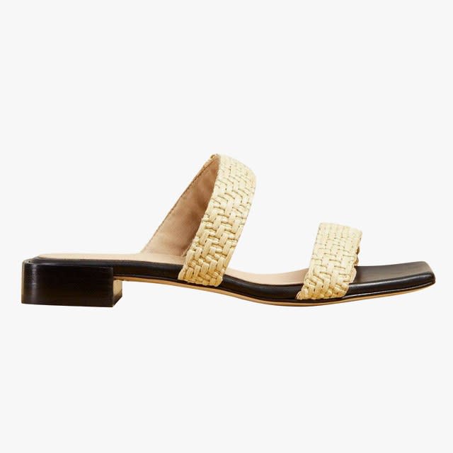 Dear Frances raffia breeze sandals, was $295, now $236, dearfrances.com
20% off