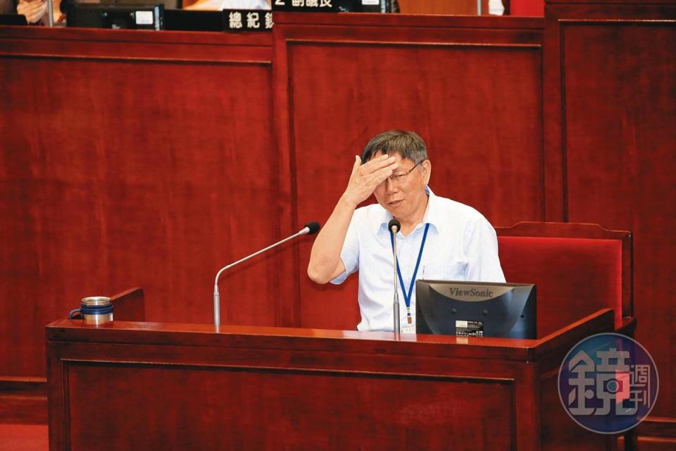 台北市長柯文哲將北藝中心視為重要政績之一，曾公開表示會顧好施工品質。
