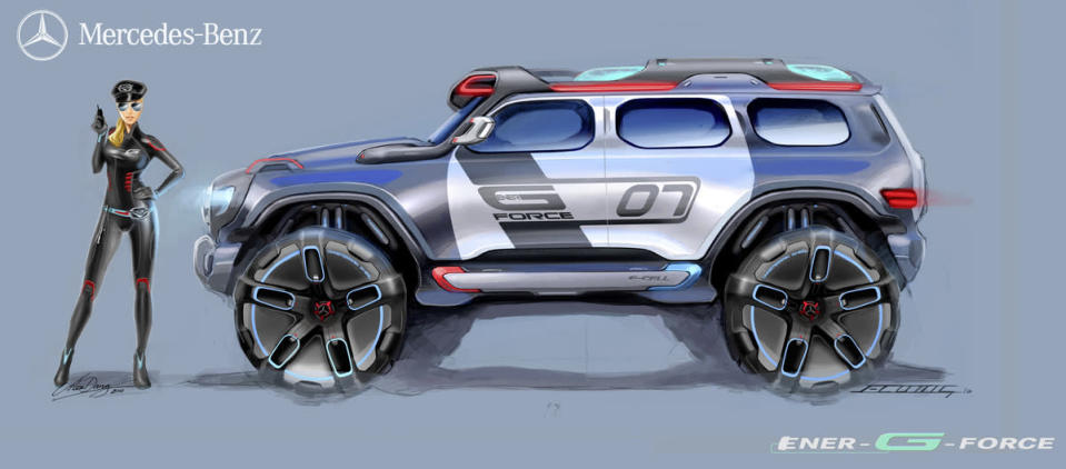 Mercedes Ener-G-Force concept