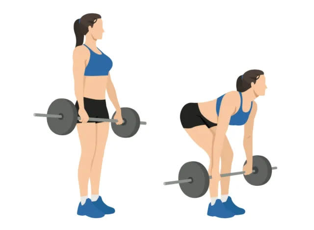 barbell deadlift