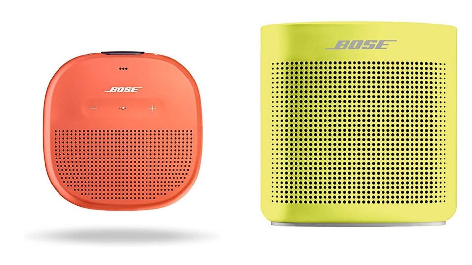 These Bose speakers come in a ton of fun, bright hues.