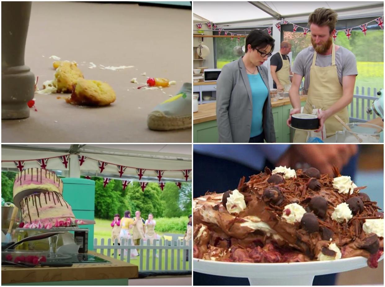 Since it first aired in 2010, 'The Great British Bake Off' has seen its fair share of kitchen disasters (BBC/Channel 4)