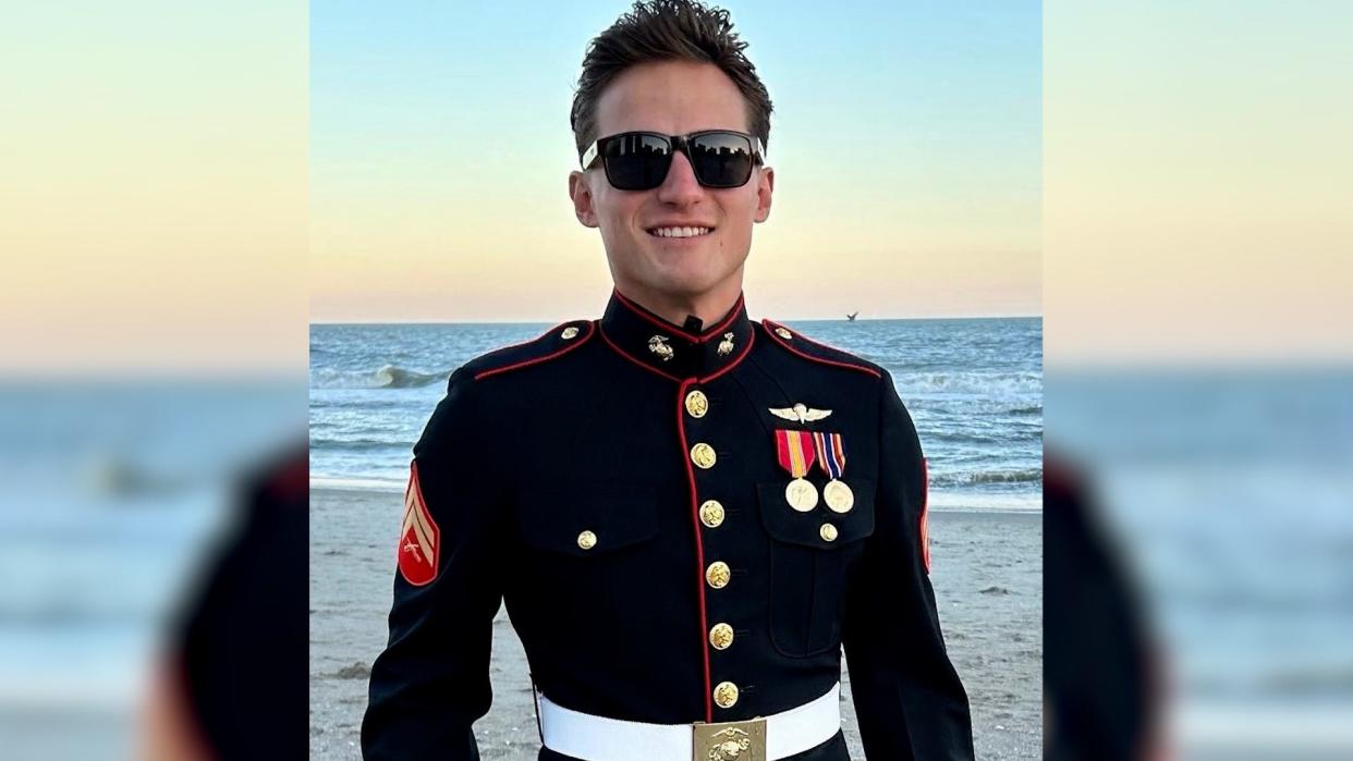 Military officials have identified a Marine who died April 18, 2024 in a training accident near Camp Lejeune as Sgt. Colin Arslanbas.