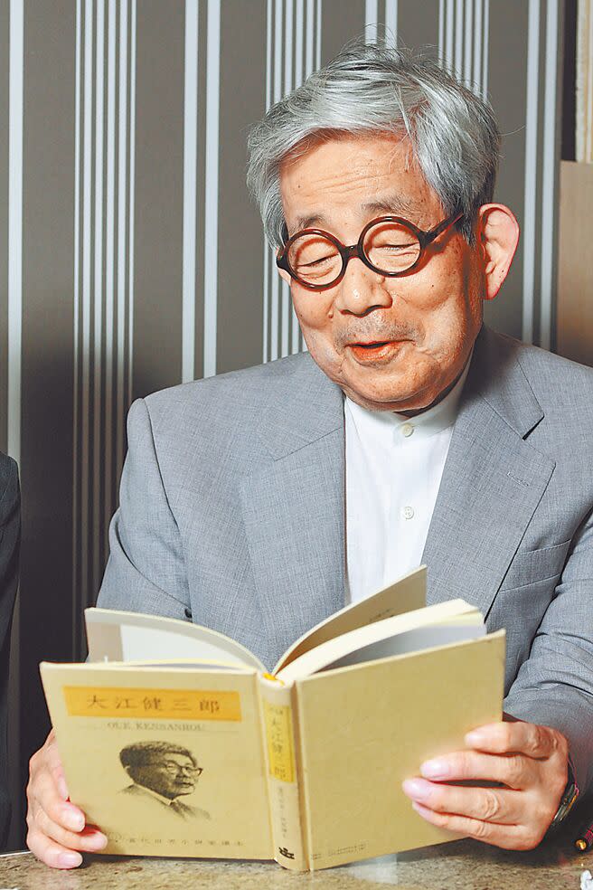 諾貝爾文學獎得主、日本作家大江健三郎2023年3月3日過世。（本報資料照片）