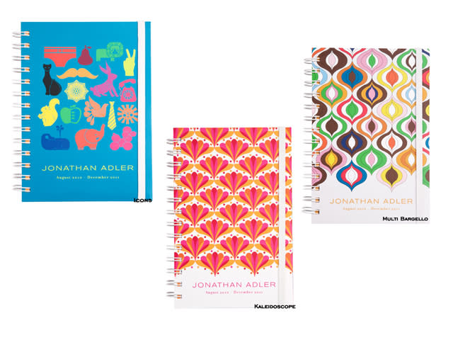 These Jonathan Adler planners have all the charm and wit we've come to expect from the world's cheeriest designer at a price tag that keeps us happy.