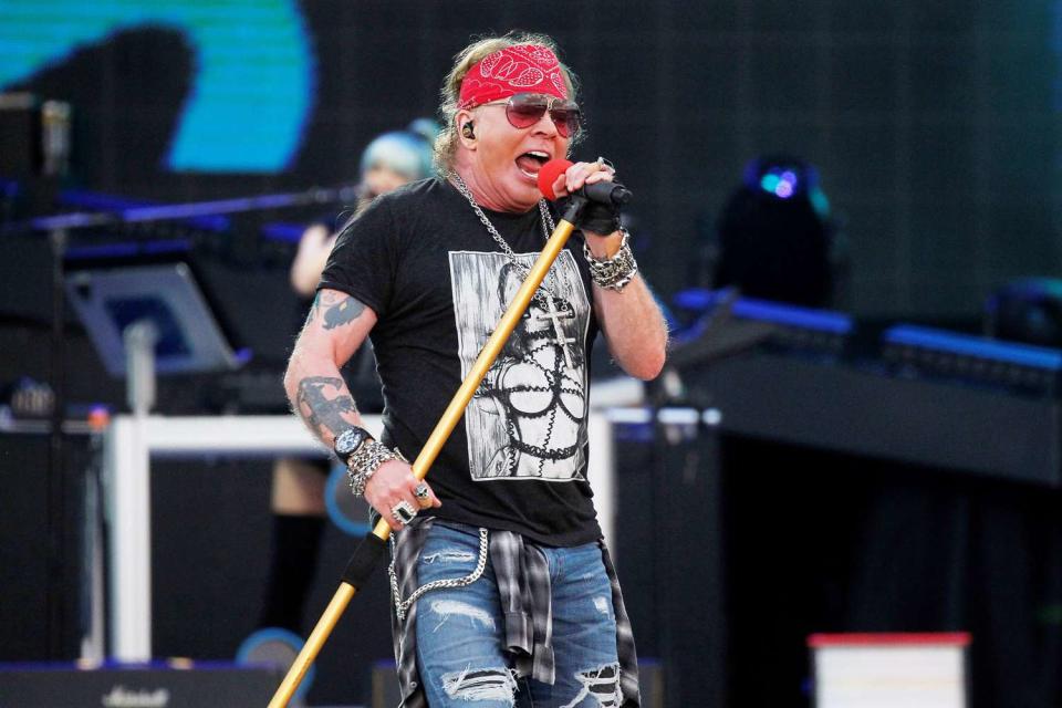 <p>The Guns N' Roses frontman hit the big milestone on Feb. 6.</p>