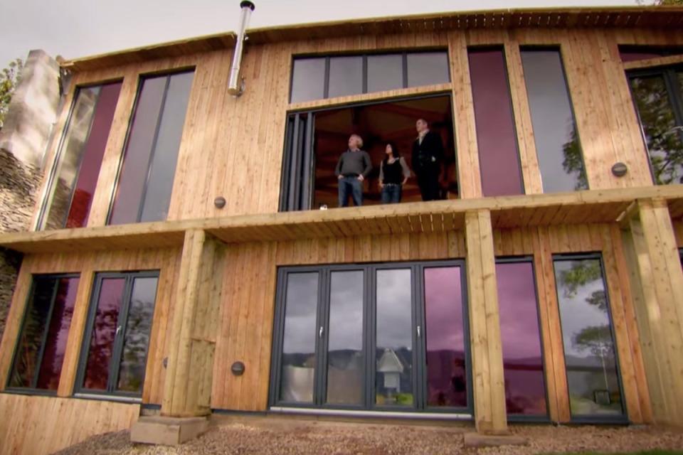 The house cost over £1m to build (Channel 4)