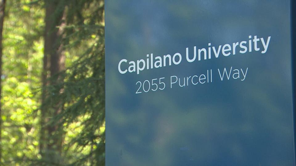 Capilano University in North Vancouver is pictured in April 2016.