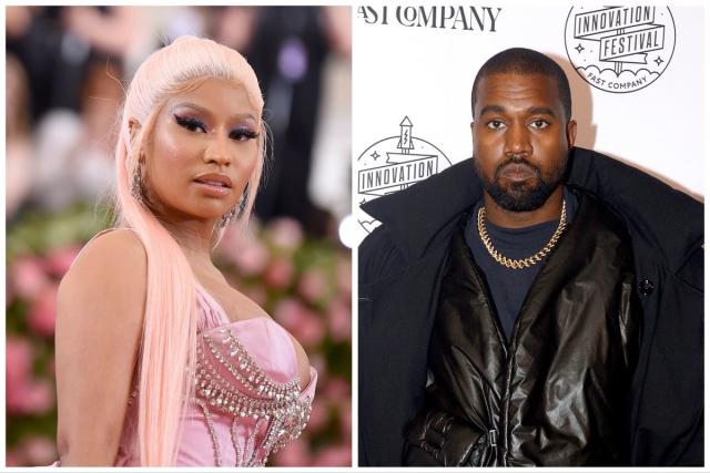 Nicki Minaj Shuts Down Kanye West Collab After He Asks for It to Be on New  Album