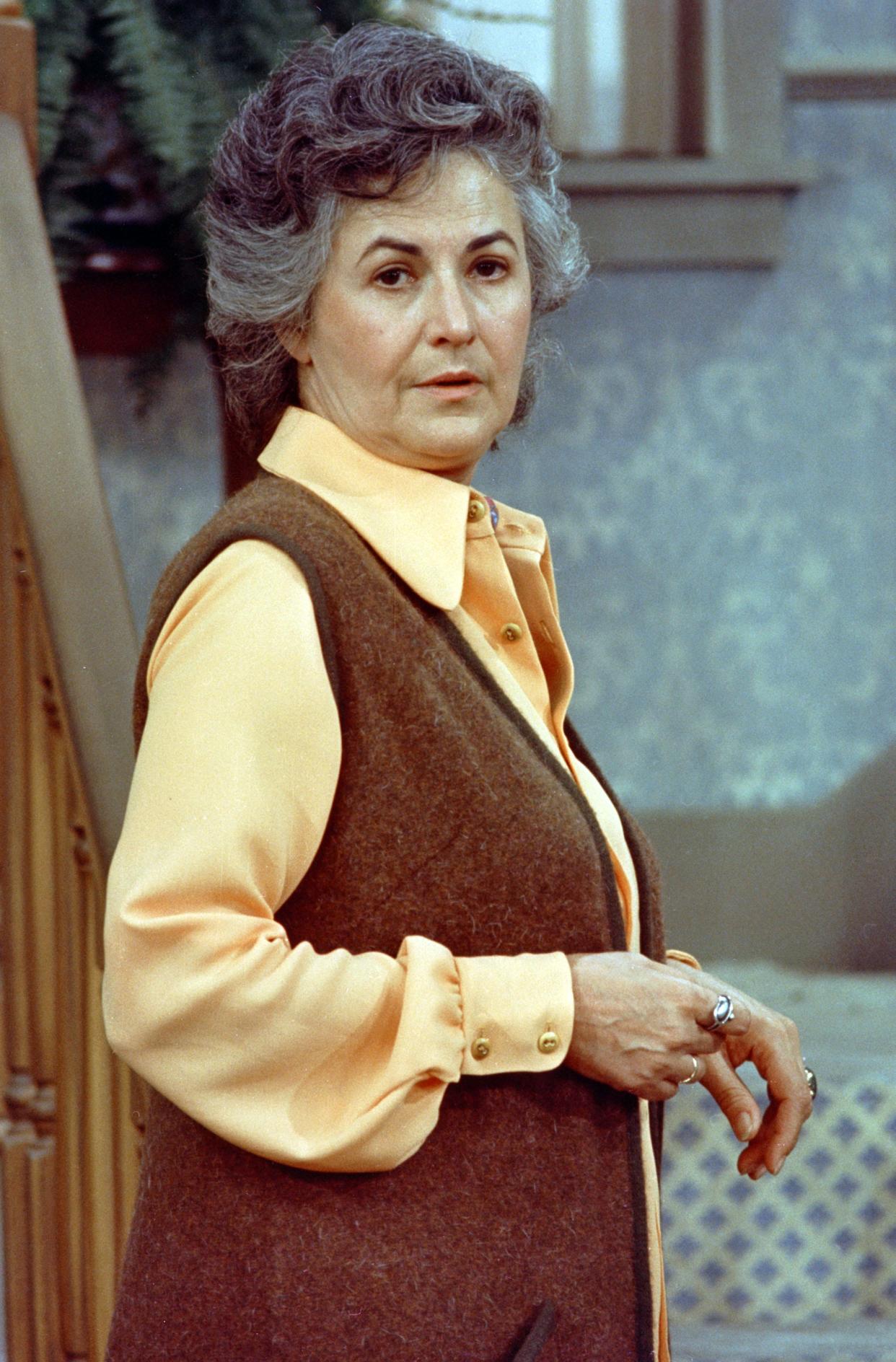 Bea Arthur in a scene from the television series "Maude." The series broke ground by including an abortion in a plot in 1972.