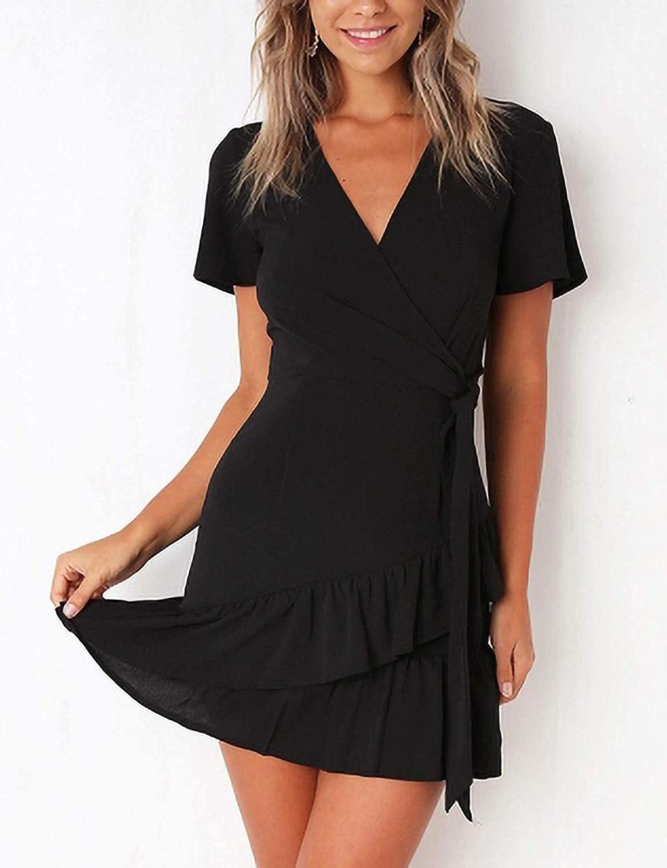<p>Our editors have tried and love this <span>Relipop Wrap Dress</span> ($28).</p>
