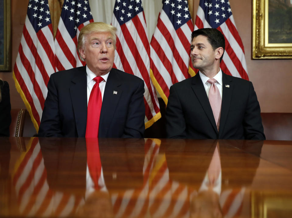 Two of the men who be deciding the future of American healthcare. Source: AP