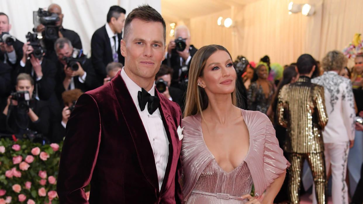 Tom Brady and Gisele BundchenCostume Institute Benefit celebrating the opening of Camp: Notes on Fashion, Arrivals, The Metropolitan Museum of Art, New York, USA - 06 May 2019.