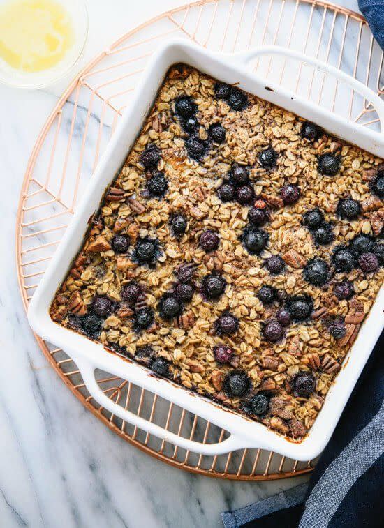 Blueberry Baked Oatmeal