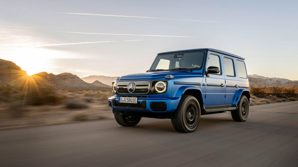 The all-electric Mercedes-Benz G 580.