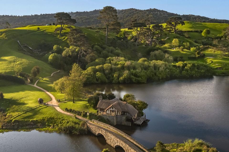 the original hobbiton from lord of the rings listed on airbnb for first time