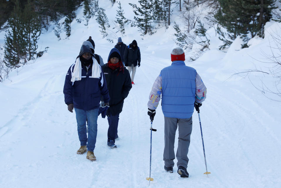 La nueva y peligrosa ruta a través de los Alpes que recorren los inmigrantes para avanzar por Europa