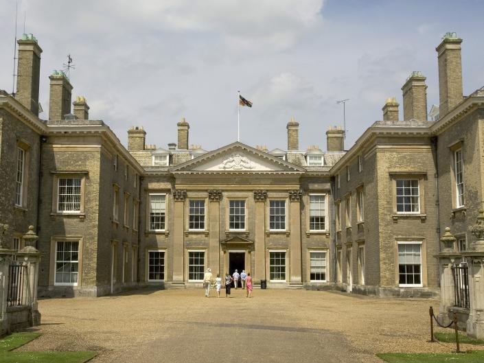 The exterior of Althorp House