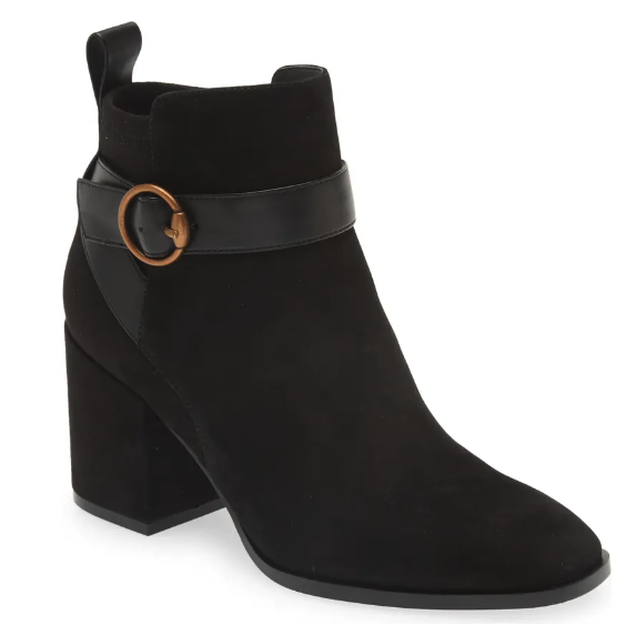 Vionic Tenley Bootie in Black. Image via Nordstrom.