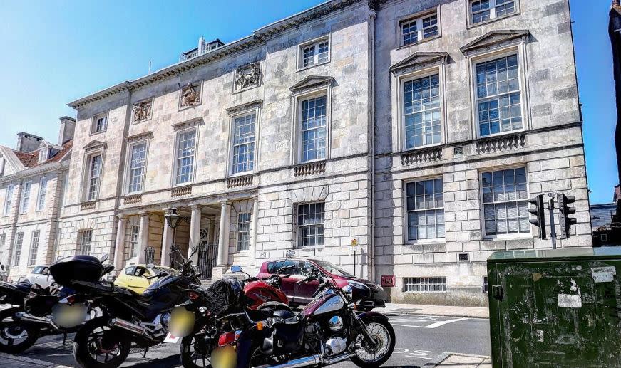 Bert, of Namrik Mews, Hove, was sentenced at Lewes Crown Court, Suzzex (Google Street View)