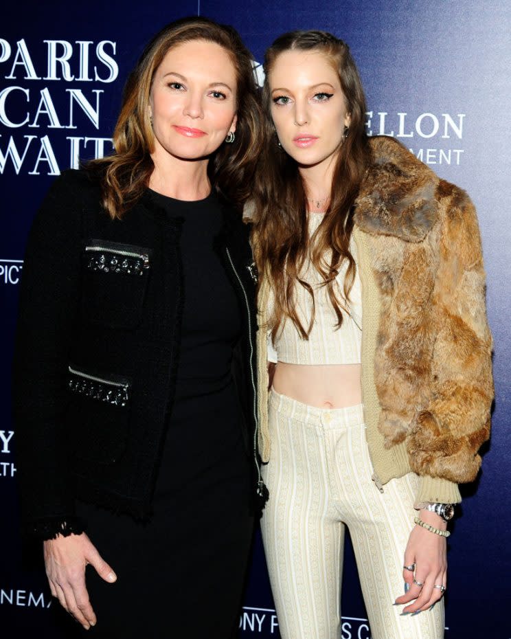 Diane Lane and her daughter, Eleanor Lambert. (Photo: Getty Images)