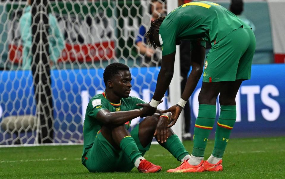 Famara Diedhiou and Bamba Dieng - Senegal World Cup 2022 results, squad list, fixtures and latest odds - Pablo Porciuncula/AFP