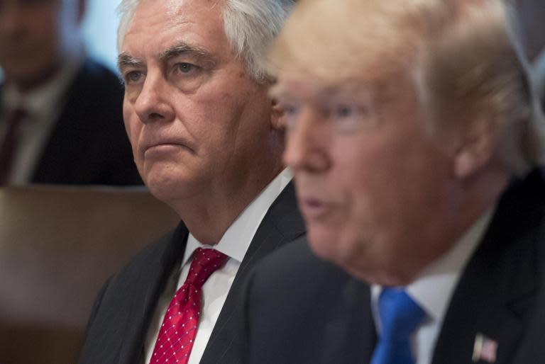 Trump calls Rex Tillerson 'dumb as a rock' as former secretary of state says president asked him to do 'illegal things'