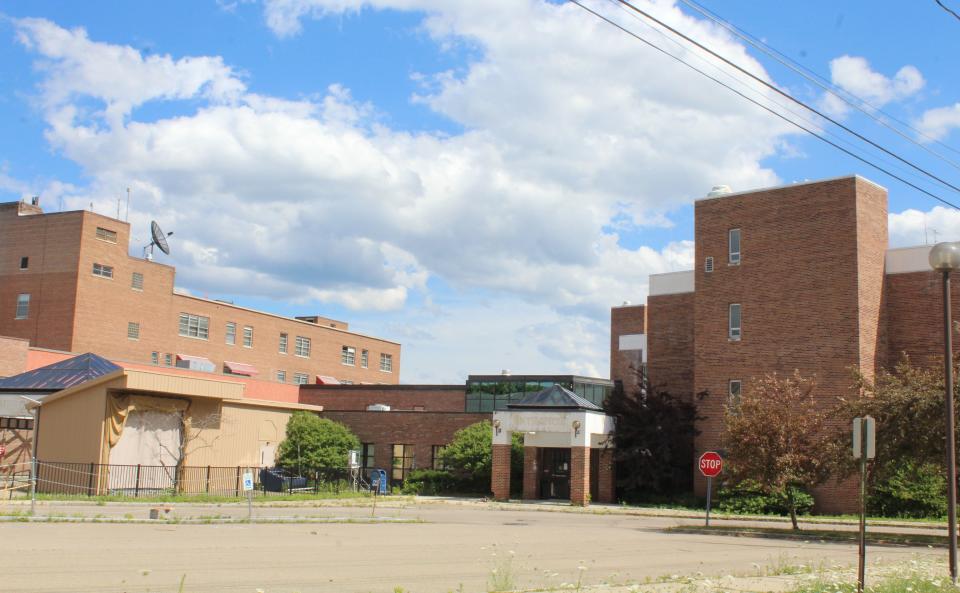 The former St. James Mercy Hospital at 411 Canisteo Street in the City of Hornell has been vacant since early 2020.