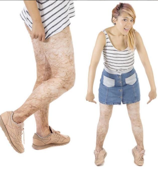 Hairy Leggings Are A Thing That Exists Now, leggings, 'Hairy leggings'  are a thing that exists now YEPThe world has officially lost it 😳 😳