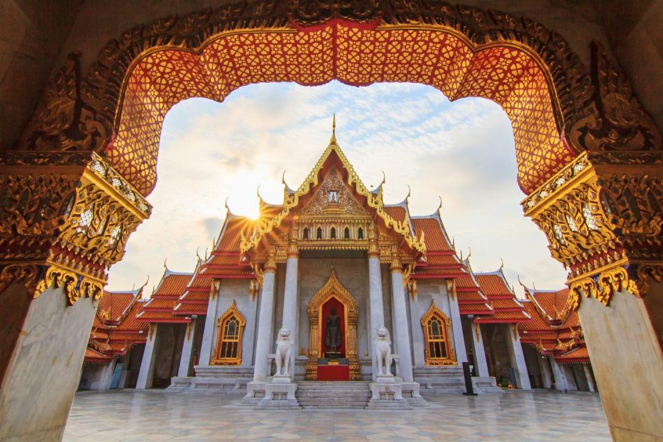 6) Wat Benchamabophit Dusitvanaram in Bangkok, Thailand