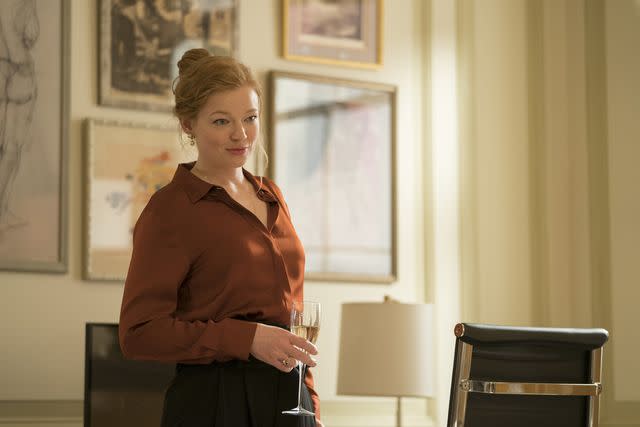 <p>Peter Kramer/HBO</p> Sarah Snook in 'Succession'