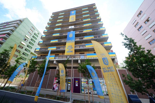 Team Ukraine accommodation Olympic Village