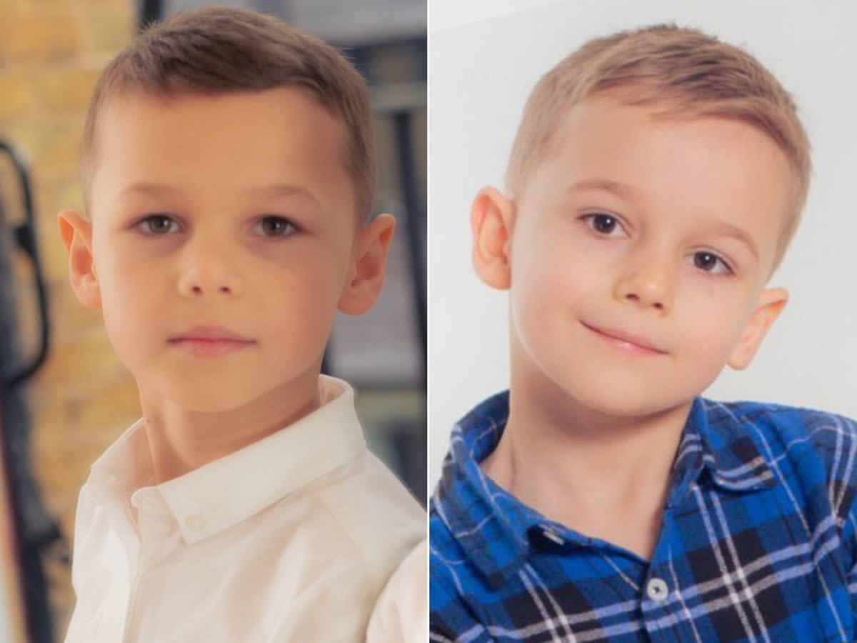 Alexander (L) and Maximus (R) were found dead in their home alongside their mother (Met Police)