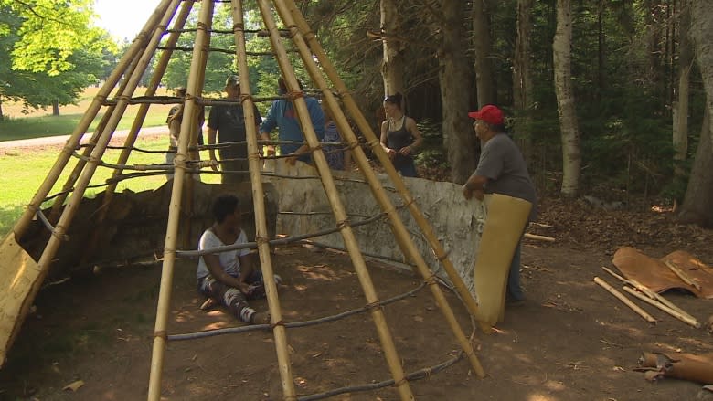 Mi'kmaq wigwam brings history to life at historic P.E.I. site