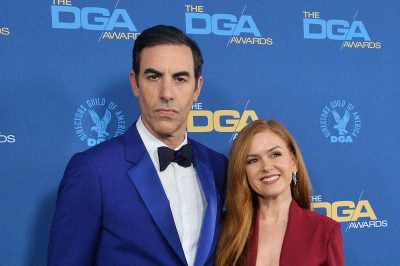 Sacha Baron Cohen and Isla Fisher were married from 2010-2023. File Photo by Jim Ruymen/UPI