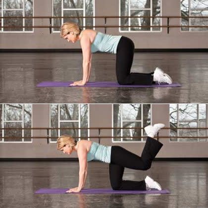 Quadruped Hip Extensions