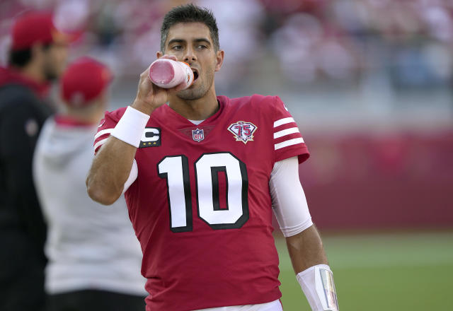 Could the arrival of Jimmy Garoppolo positively impact Davante