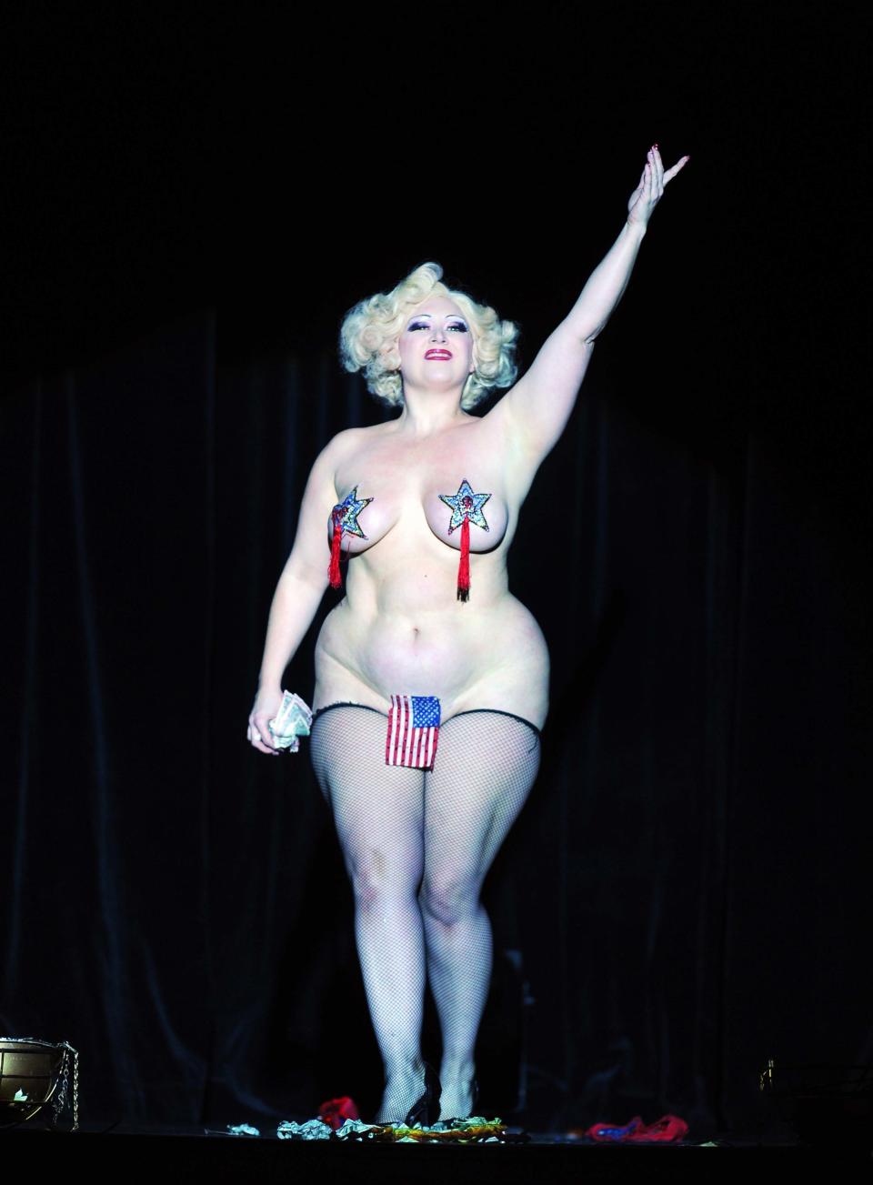 Known for: Being a key player in <a href="http://www.d-word.com/documentary/52-Dirty-Martini-and-the-New-Burlesque" target="_hplink">the "new burlesque" movement</a> in New York along with Julie Atlas Muz, The World Famous Bob and other burlesque royalty. In the process, becoming a plus-size poster girl to whom even the bone-obsessed <a href="http://www.huffingtonpost.com/2010/01/11/karl-lagerfeld-shoots-plu_n_418774.html" target="_hplink">Karl Lagerfield bowed down</a>.      Signature act: The "balloon strip," in which she slowly pops a constellation of balloons surrounding her body, closing <a href="http://www.burlesquestars.net/video/balloon-strip/548" target="_hplink">with a pair in an obvious spot</a>. Winky face!    Based in: New York City  