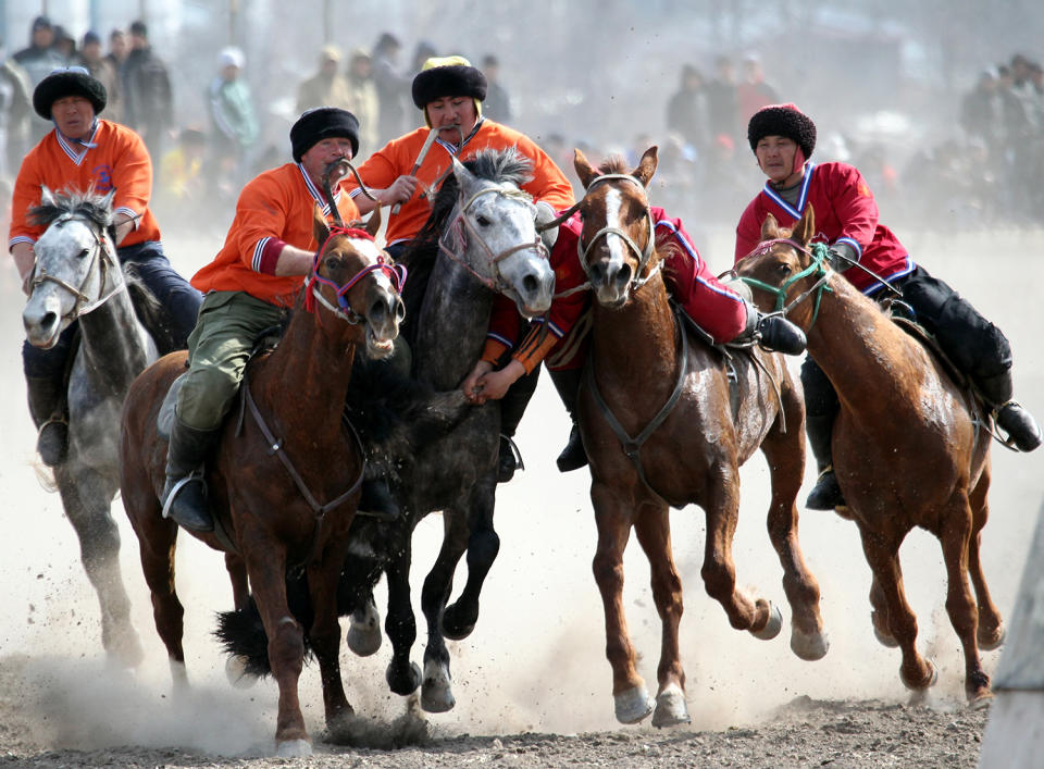 Central Asian sport Kok-Boru
