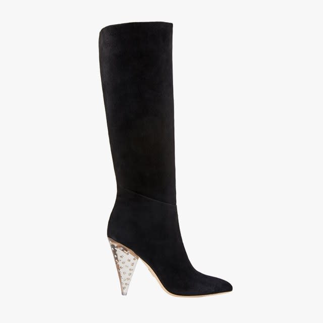 Fancy evening boots are a perfect way to look stylish and keep you warm this holiday season.